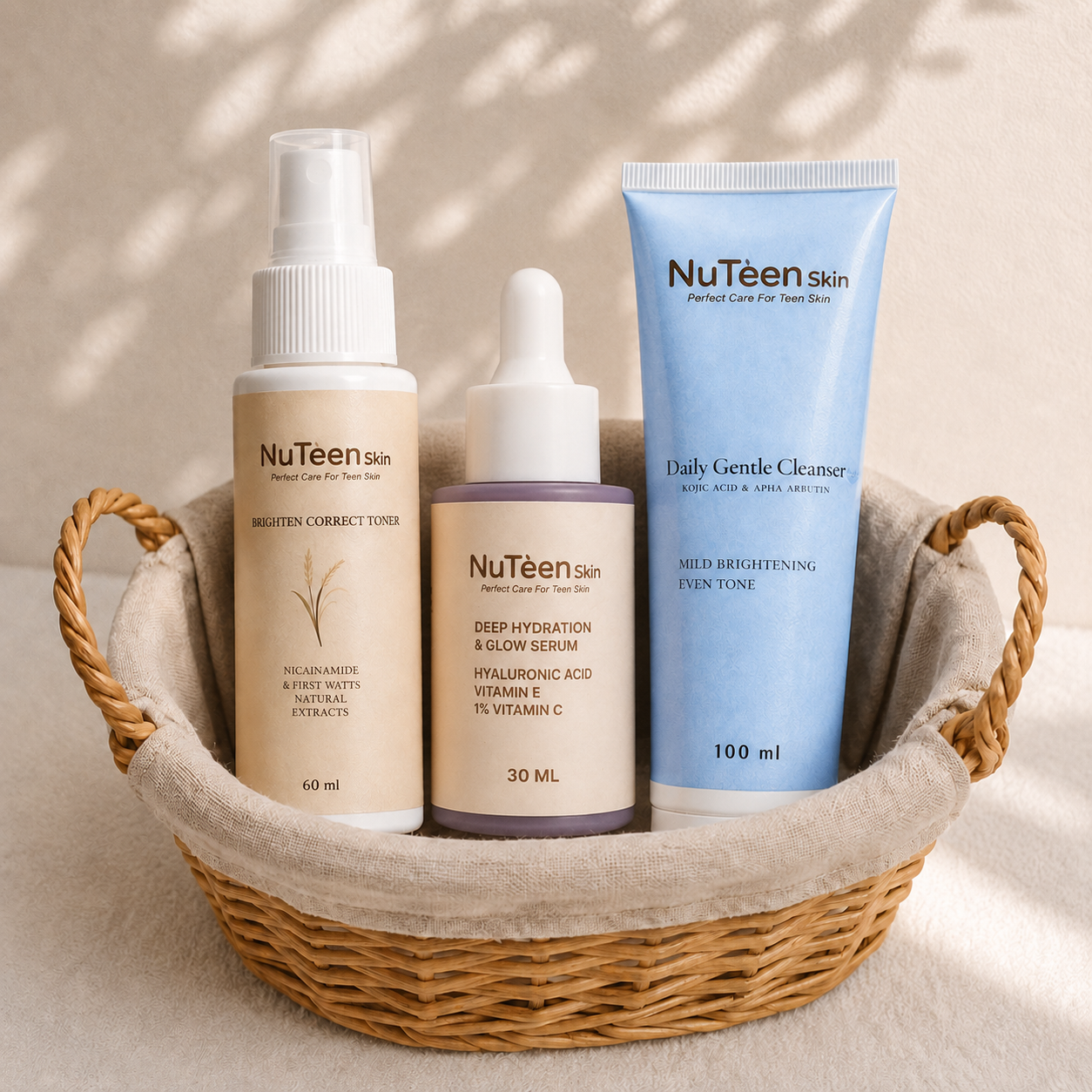 Teen PM Hydration & Glow Skin Essentials Bundle