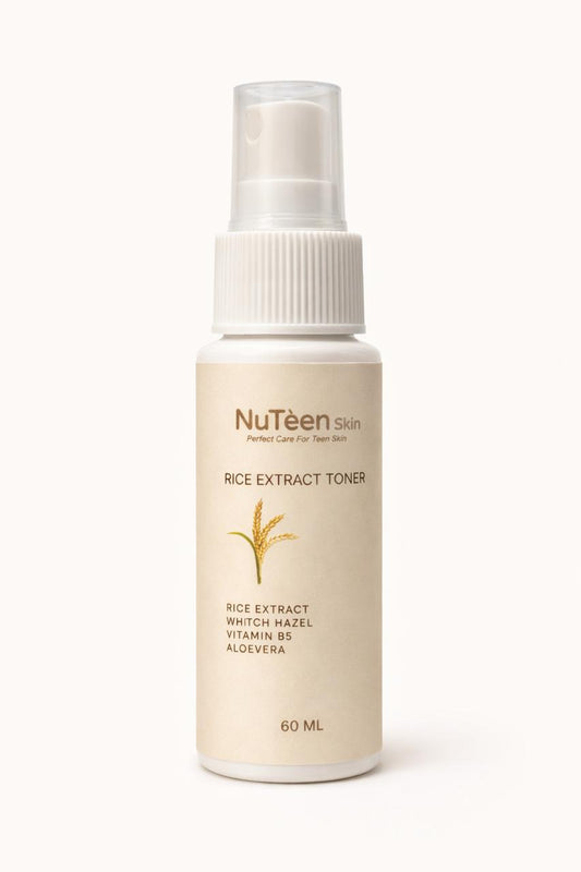 NuTeen Rice Extract Toner for Teens' Smooth Skin Texture